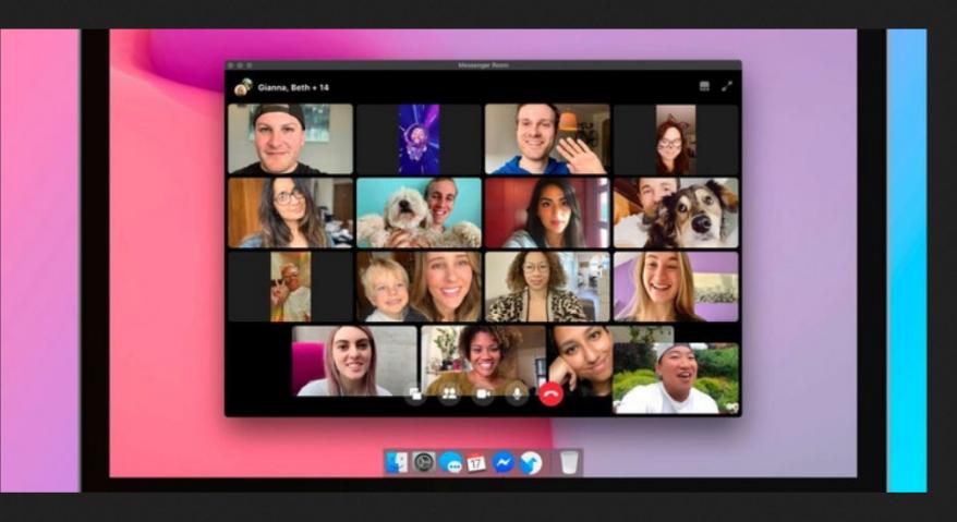 Messenger Rooms: Facebook entra a la competencia de las videoconferencias. Foto: fuentes.