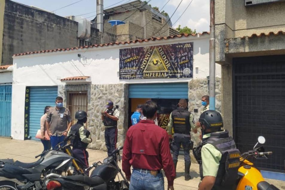 En Naguanagua: Mantenían abierta una casa de empeño previamente clausurada
