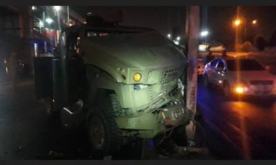 Vehículo "Tiuna" se estrelló en La Bandera dejando varios lesionados