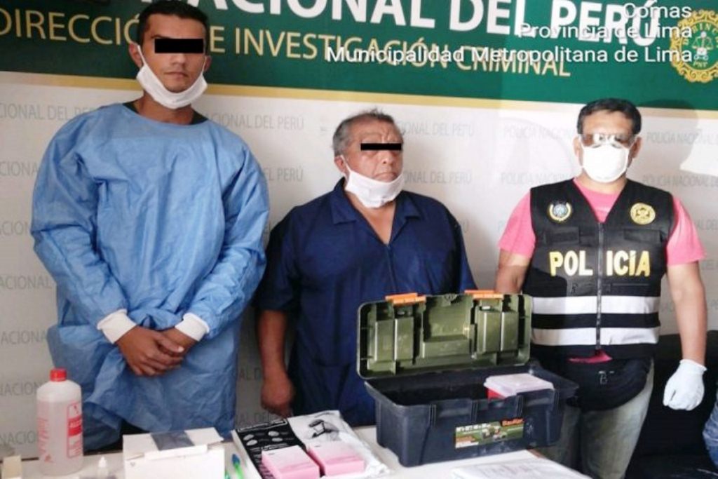 Venezolano detenido en Lima junto a peruano por vende tes de COVID-19
