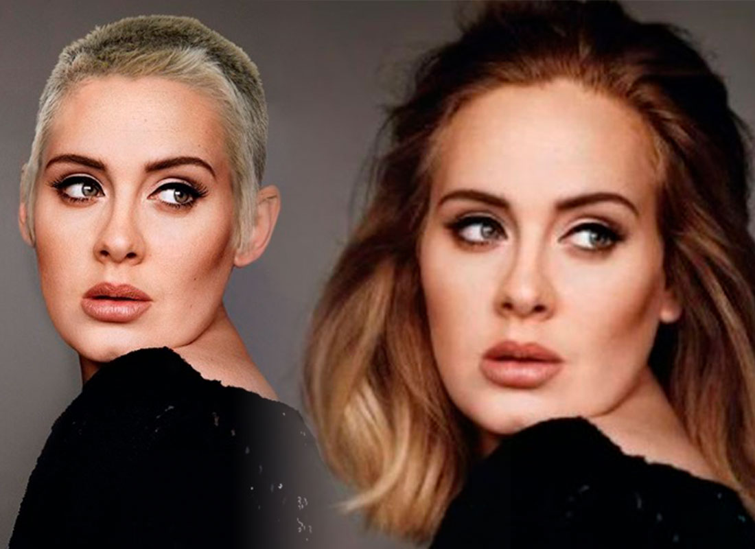 Adele se rapó - acn