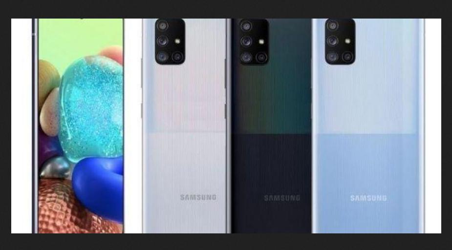 Samsung lanzó el Galaxy A Quantum: El primer Smartphone inhakeable