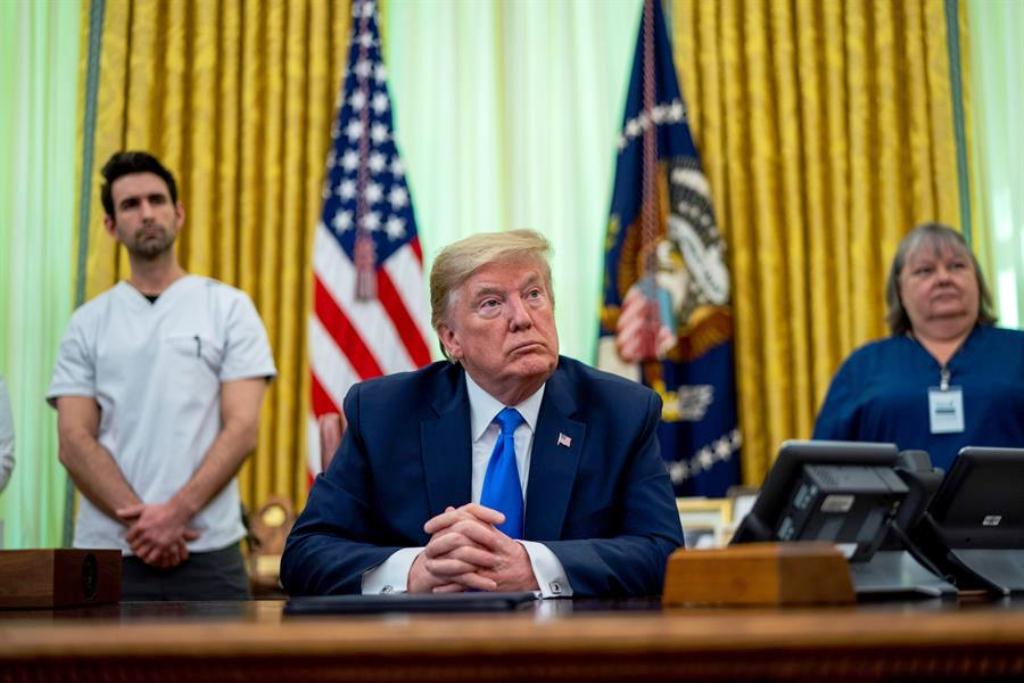Trump comparó coronavirus - noticiasACN