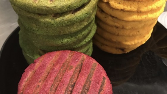 arepas de colores