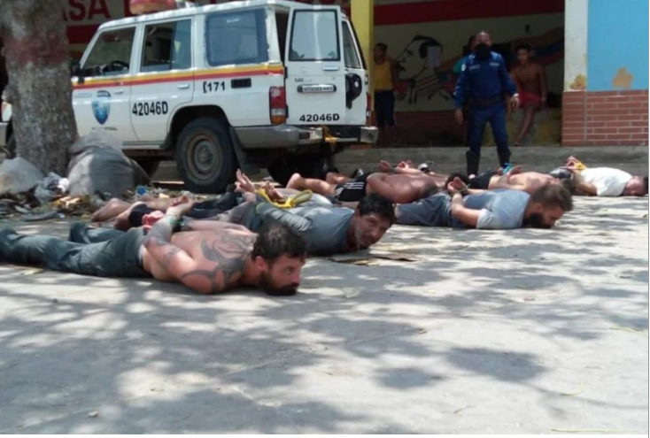 Detenido un grupo armado que intentó entrar por Aragua