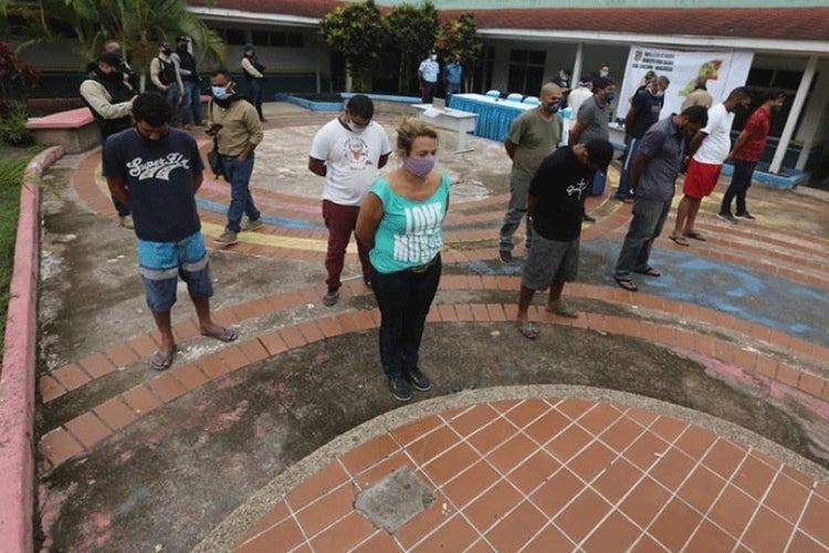 tráfico de personas en Bolívar