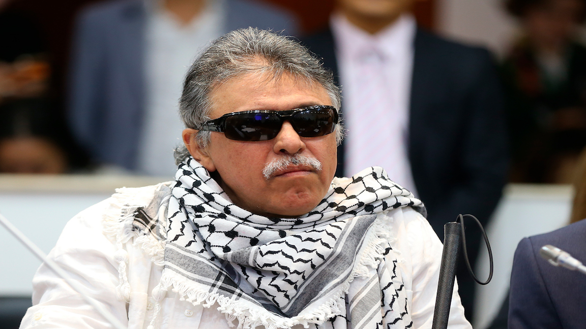 Santrich refugiado en el 23 de Enero