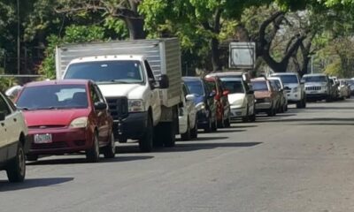 Protestas por escasez de gasolina en Maracay