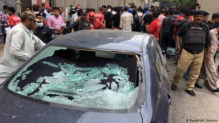 Ataque bolsa Karachi