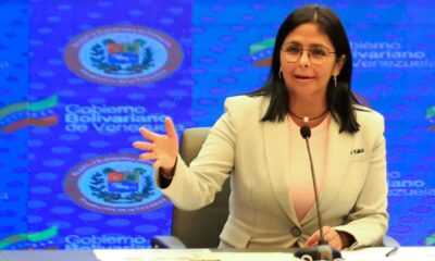 Delcy Rodríguez denuncia corporación criminal