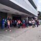 Bancos abarrotados de personas en Carabobo