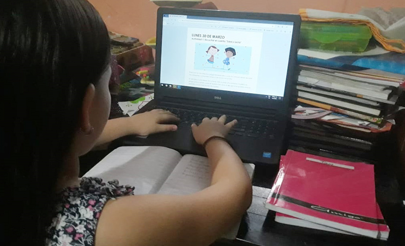 año escolar semipresencial - ACN