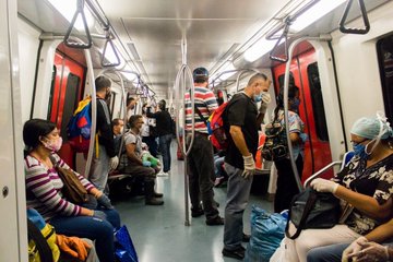 metro de caracas personas salvoconducto- acn