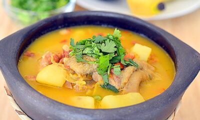 La sopa de mondongo, es un hervido espeso con aires españoles, de contenidos diversos, y muy sazonado; pero de sabor inigualable.