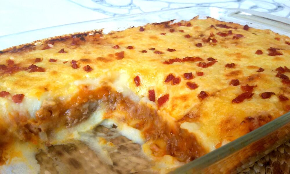 Pastel De Patatas Gratinadas Con Queso Recetinas
