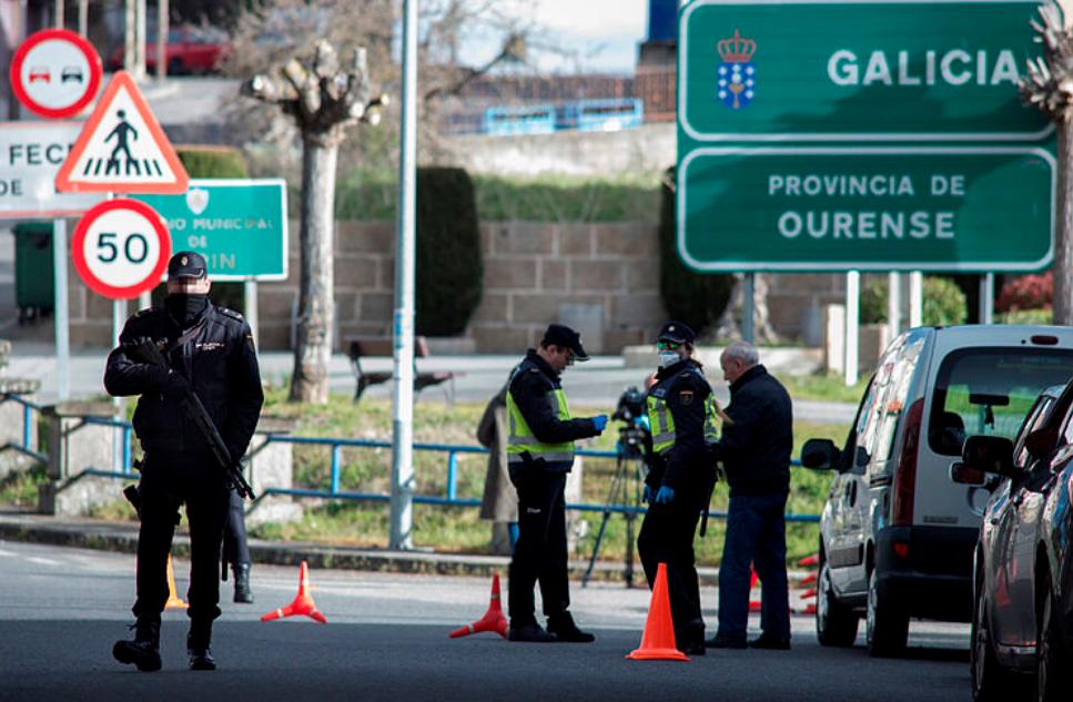Mas de 70.000 personas confinadas en Galicia debido a brote de coronavirus. Foto: Fuentes.