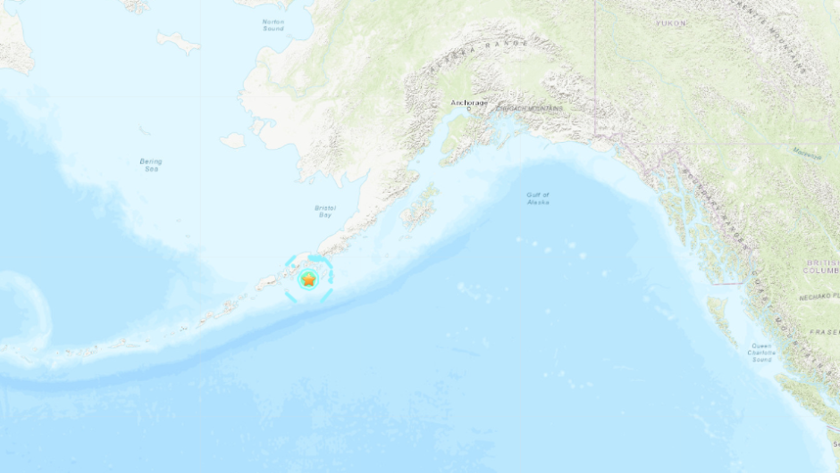 Sismo en Alaska