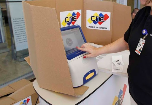 Máquinas de votación llegarán a Venezuela