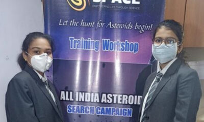 Dos adolescentes de la India descubrieron un asteroide cercano a la Tierra