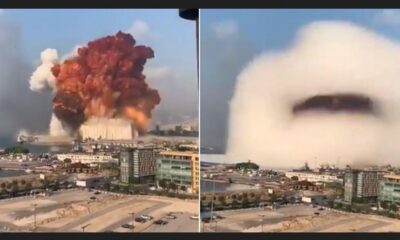 Una inmensa explosión arrasó con parte de la capital del Libano