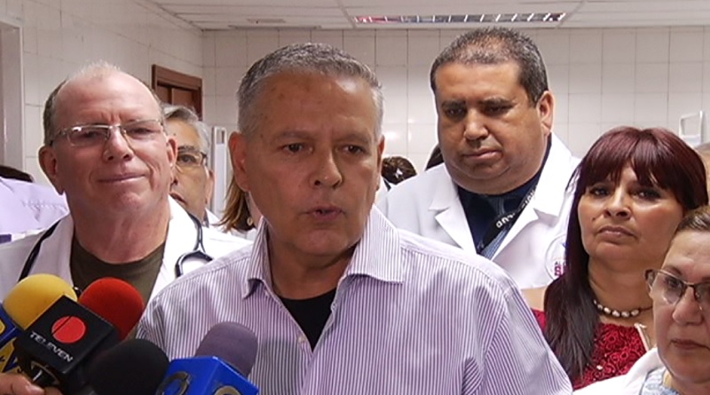 José Vicente Rangel Ávalos con covid-19