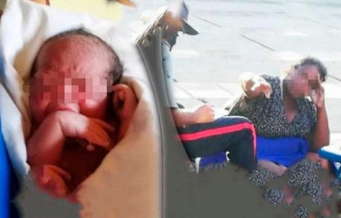 Abandona a bebé en Coro