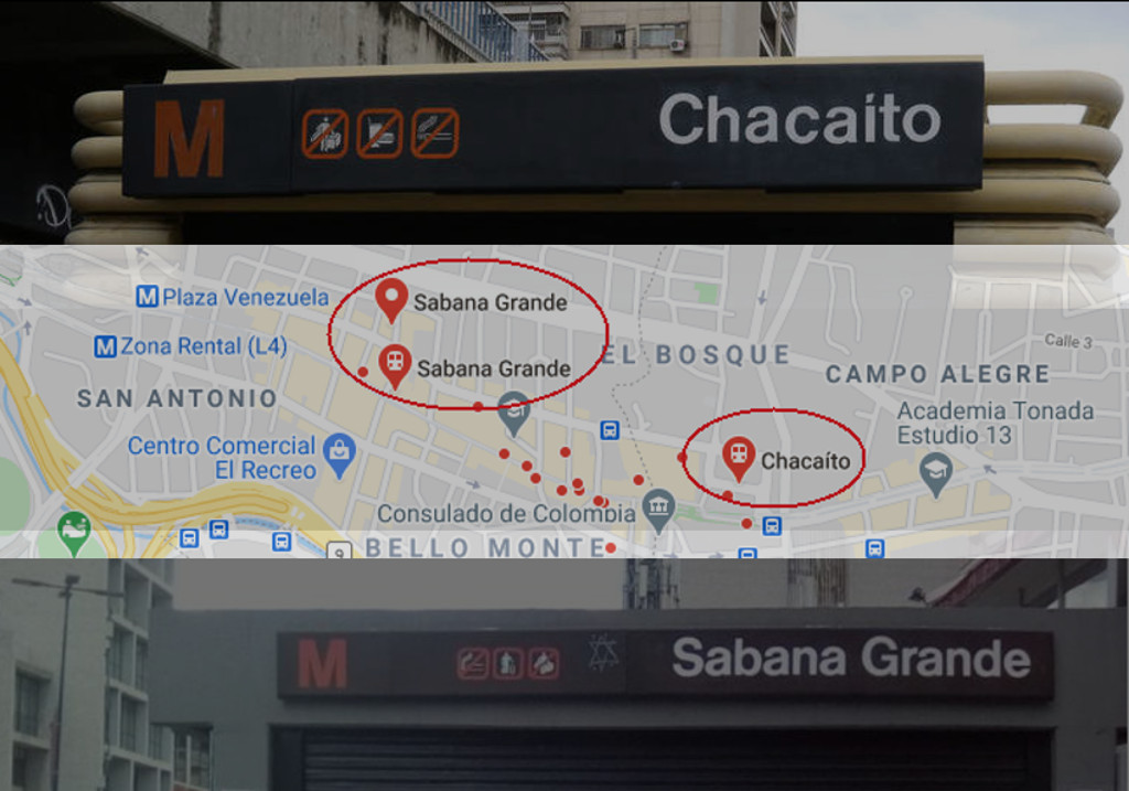 ¡Por fallas eléctricas! Cerradas estaciones del metro Sabana Grande y Chacaíto