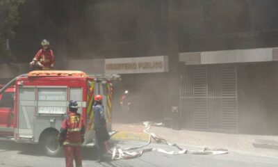 Incendio sede del Ministerio Público - ACN