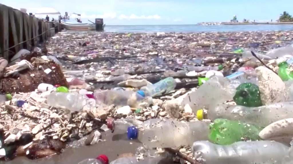 Basura playas Honduras - ACN