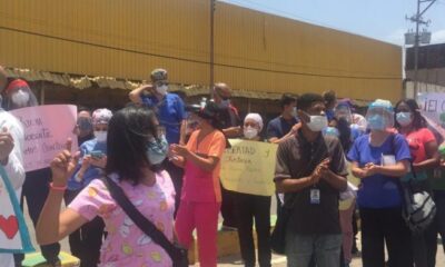Protesta en la CHET - ACN