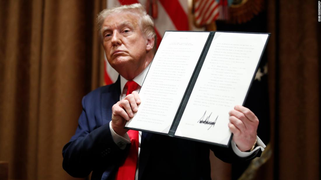 trump firmó decreto medicamentos - ACN
