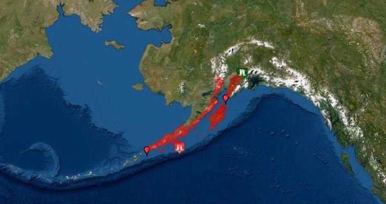 Alaska en alerta de tsunami