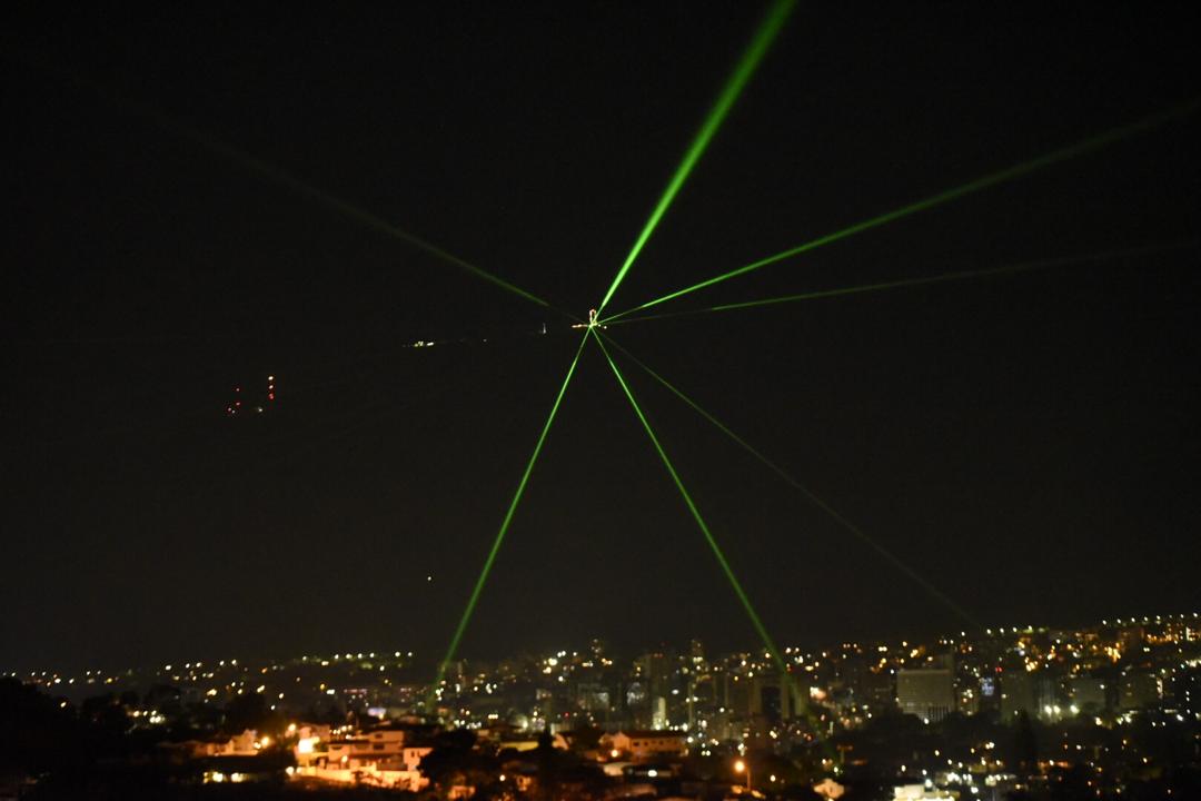 Show de luces en el Hotel Humboldt - ACN