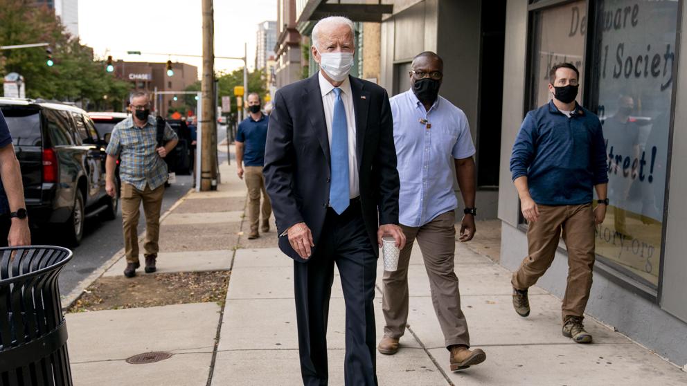 Joe Biden negativo al covid-19