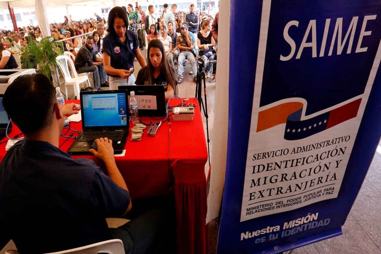 puntos cedulación saime- acn