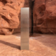 Encuentran en Utah un monolito metálico de origen desconocido