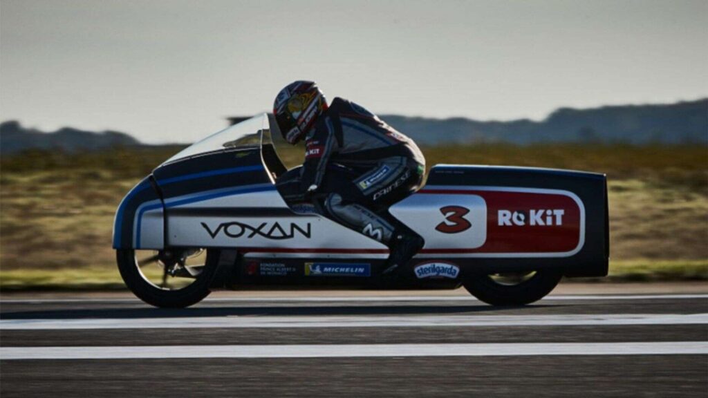 Moto Eléctrica de Voxan Wattman: Nuevo record mundial de velocidad. Foto: Cortesía/ Fox News