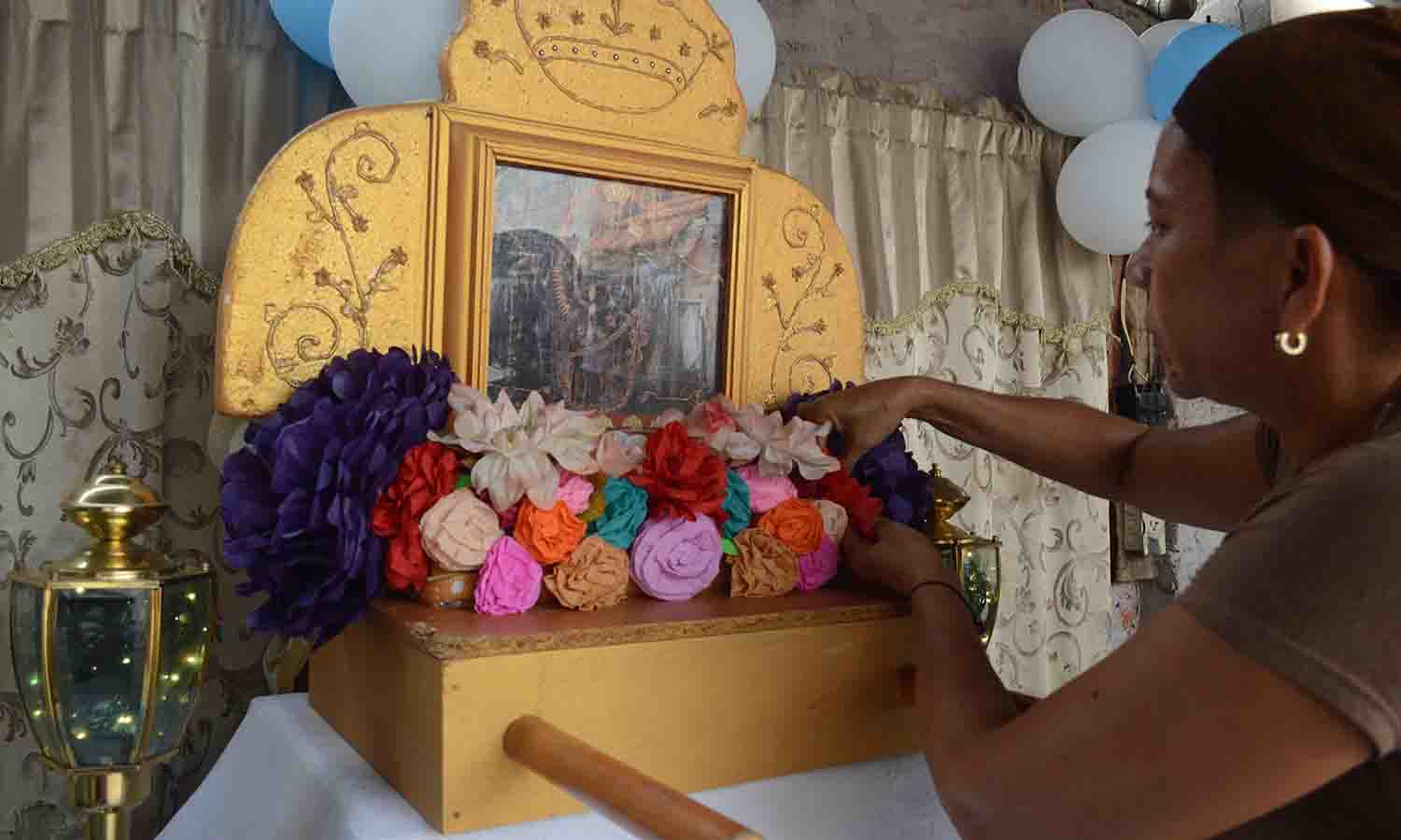 zulianos celebran virgen de chiquinquirá- acn