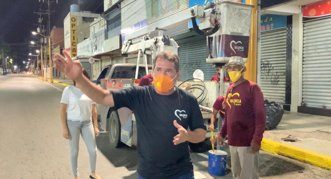 Inspeccionan trabajos en la avenida 137 de Prebo - ACN