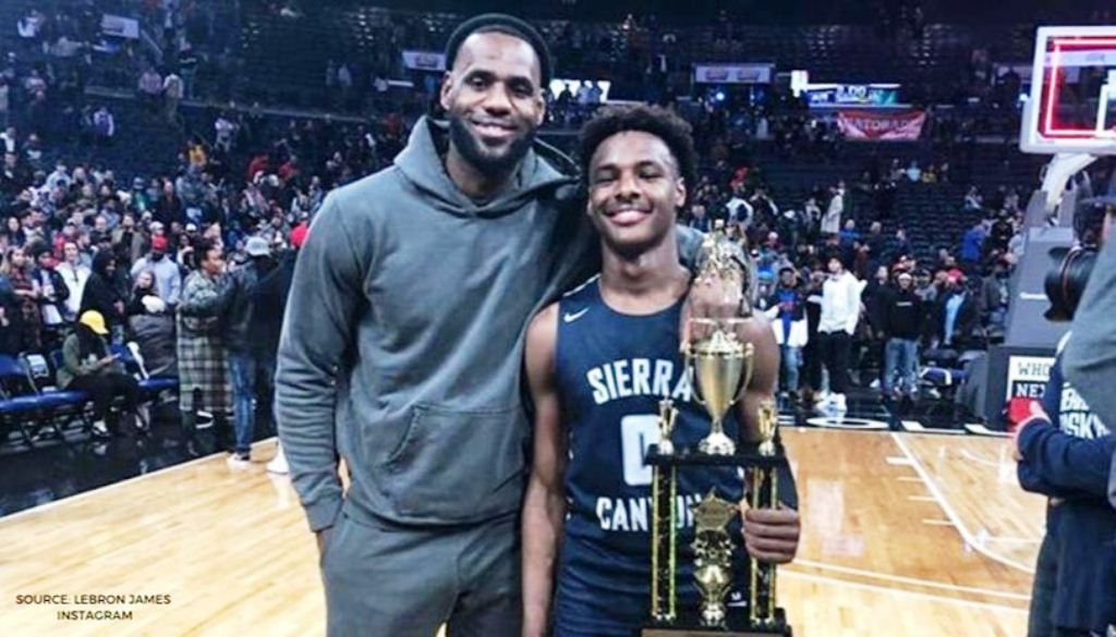 LeBron James sueña jugar con su hijo - noticiasACN