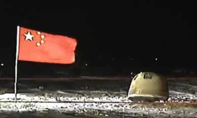 Misión lunar china Chang'e-5 regresó exitosamente a la Tierra