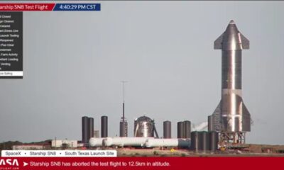 Suspendido vuelo de prueba de Starship SN8 debido a fallas técnicas