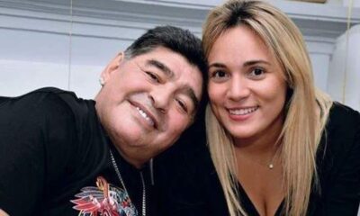 Última pareja de Maradona