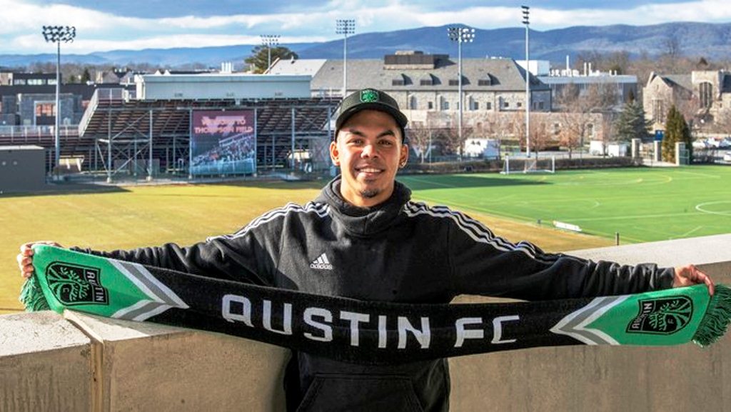 Daniel Pereira elegido primero en Draft de la MLS por Austin FC