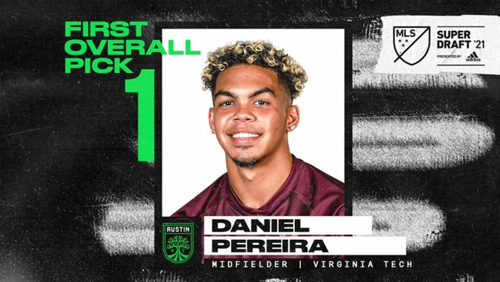 Daniel Pereira elegido primero en Draft de MLS - noticiasACN