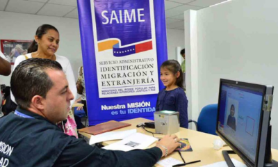 Oficinas del Saime habilitadas para cedulación