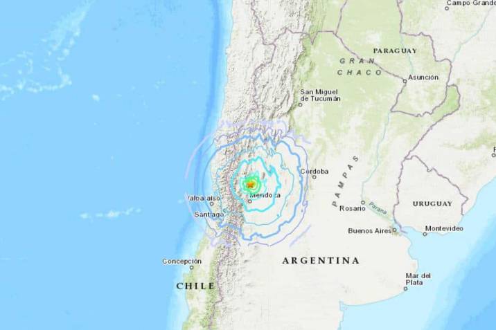 Sismo en Argentina - ACN
