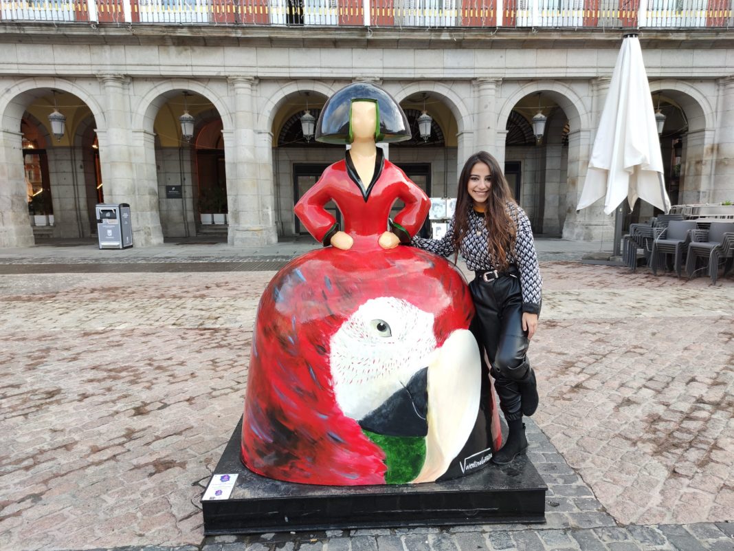 Carabobeña expone en Madrid