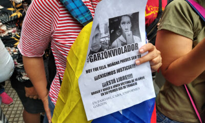 Venezolanos marchan en Argentina 