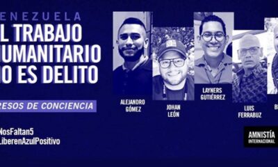 Excarcelados miembros de Azul Positivo - noticiasACN